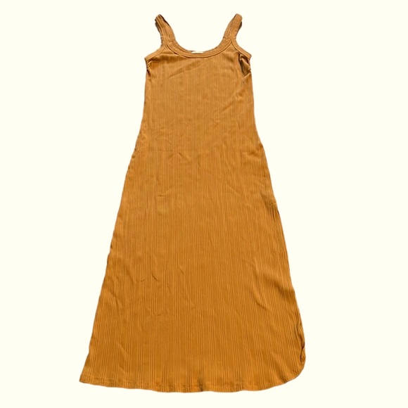 NWOT Vitamin A West Organic Ribbed Tank Dress - Picture 6 of 16
